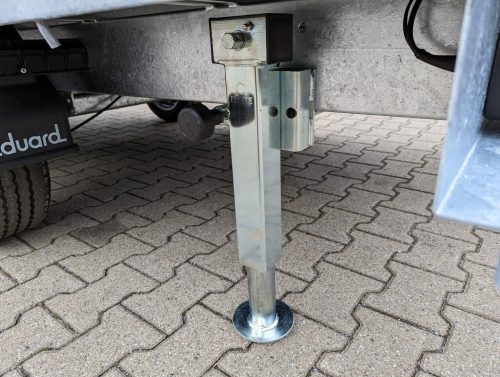 Kurbelstütze, Stützfuß kurbelbar, Anhänger Lehwald Marl Verkauf