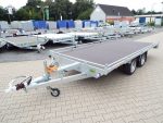 2,7to. EDUARD Allzwecktransporter | Kasteninnenmaße 4,06x1,98x0,10m | Reling seitl. + vorne, Hochlader, Rampen, Seilwinde, Hochlader, Tandemachser, Zweiachser, Reling, Anhänger, Auto, Car, Pkw, Transporter, Lehwald, Marl