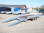 3,5to. Temared | Autotransporter 5,10x2,15x0,30m | CARPLATFORM 5121/3S, Auto, PKW, Transporter, Bordwand, Rampen , Seilwinde, Holzboden, Tridem, Hochlader, Dreiachser, Anhänger , Lehwald, Marl,