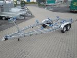 2,7to. Bootstrailer Vlemmix | für Boote bis 7,40m Länge | Typ: PW2700/700, Tandemachser , Tieflader, gebremst, Trailer, Auflagen, Bootsanhänger, Anhänger , Lehwald , Marl,