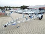 3,0to. Bootstrailer Vlemmix | für Boote bis 8,00m Länge | Typ: PW3000/780, Tandemachser , Tieflader, gebremst, Trailer, Auflagen, Bootsanhänger, Anhänger , Lehwald , Marl,