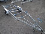3,5to. Bootstrailer Vlemmix | für Boote bis 9,20m Länge | Typ: PW3500/840, Tandemachser , Tieflader, gebremst, Trailer, Auflagen, Bootsanhänger, Anhänger , Lehwald , Marl,