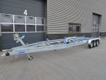 3,5to. Bootstrailer Vlemmix | für Boote bis 10,50m Länge | Typ: PW3500/840 Tridem, , Tieflader, gebremst, Trailer, Auflagen, Bootsanhänger, Anhänger , Lehwald , Marl,
