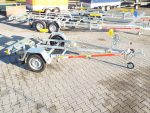 500kg Bootstrailer Temared | für Boote bis 3,5m Länge | Typ: ECO B05/053/17,Einachser , Tieflader, ungebremst, Trailer, Auflagen, Bootsanhänger, Anhänger , Lehwald , Marl,