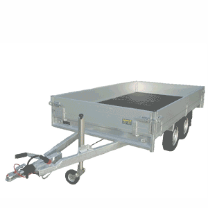 Zweiachser Hochlader