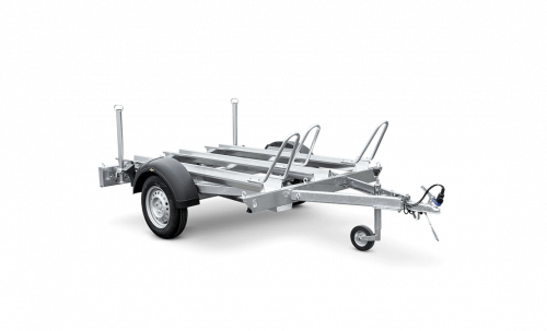 1 Paar Abstellstützen montiert Humbaur HM 102113