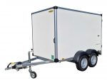 2,0to.+2,5to. Humbaur Kofferanhänger FLEXZURR | 3,04x1,51x1,80m + 3,04x1,51x2,00m | Typ: HK 203015-18P + HK 253015-18P