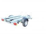 1,0to. Humbaur Motorradtransporter | Ladefläche 2,10×1,36m | Typ: HM 102113 / für bis zu 3 Motorräder, nicht Kippbar, Tieflader, Einachser, gebremst, Anhänger ,PKW, Lehwald, Marl