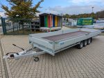 3,5to. Hulco Hochlader / Typ: MEDAX-3 3500.611 | Länge der Ladefläche 6,11m | Breite der Ladefläche: 2,03m + 2,23m, Hochlader, Dreiachser, Tridemachser, gebremst , PKW Anhänger, offen, ohne Plane, Lehwald Marl,