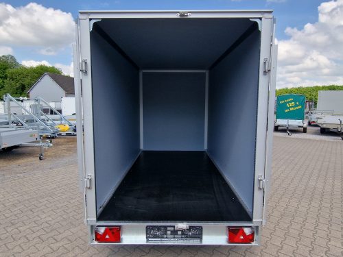 Innenansicht von 1,5to. SARIS Kofferanhänger | Kasteninnenmaße 3,06x1,54x1,80m | Typ: GO 306 154 180