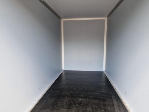 Innenansicht von 1,5to. SARIS Kofferanhänger  | Kasteninnenmaße 3,06x1,54x1,80m | Typ: GO 306 154 180