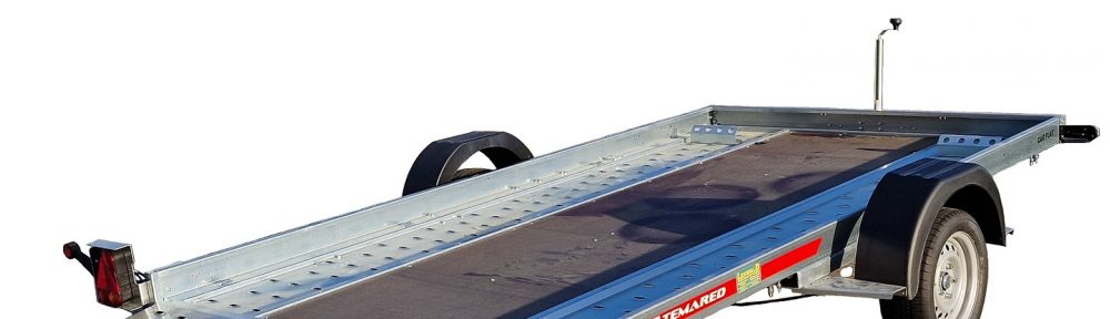 1,8to. Temared Autotransporter | Ladefläche 3,53x1,84m | CAR FLAT 3518 U 1,8T / kippbar