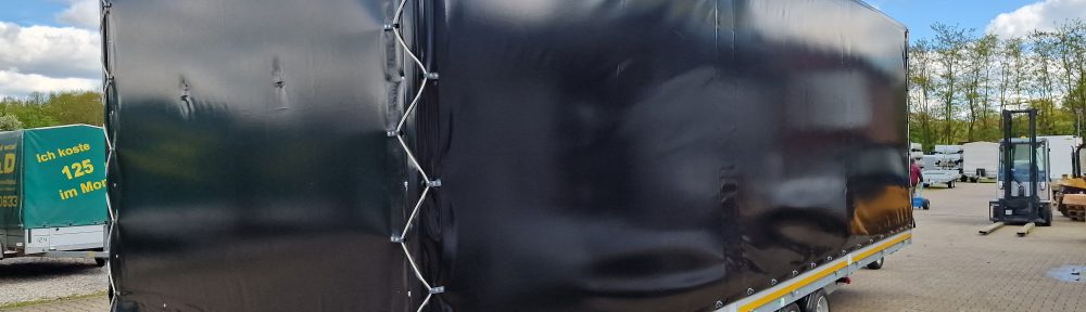 3,5to. Eduard Hochlader Tridemachser mit Plane |  Länge der Ladefläche 8,06m | Breite der Ladefläche 2,40m