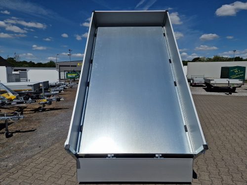 2,0to. SARIS Rückwärtskipper | Kasteninnenmaße 276x1,50x0,30m | Hand Pumpe