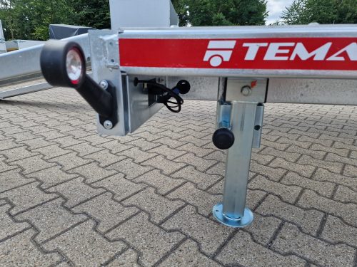 3,5to. Temared Tridem | Autotransporter 8,53x2,15m | CAR 8521/3 S 3.5T Stützen Heck Anhänger Lehwald Marl Verkauf