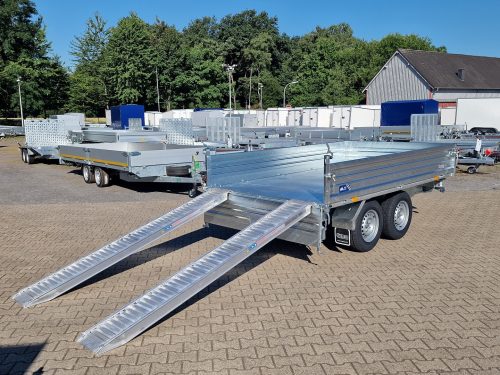 2Stck. Aluminium Auffahrrampen für SARIS Stahlkipper Rampen Auffahrschienen Anhänger Lehwald Marl Verkauf