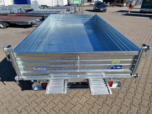 2Stck. Aluminium Auffahrrampen für SARIS Stahlkipper Rampenschacht Aufnahme Anhänger Lehwald Marl Verkauf