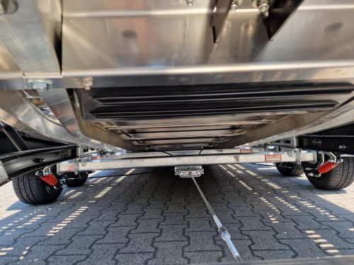 2,7to. LORRIES Autotransporter Tieflader | ALU Rahmen , Auffahrwinkel nur 5,5° | 450x200cm PLAXX27-4520 Unterbau Rahmen Anhänger Lehwald Marl Verkauf