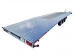 3,5to. Temared Tridem | Autotransporter 8,53x2,15m | CAR Plus 8521/3 S 3.5T, hinten abgeschrägt, mittig ALU Heck schräg Aluboden Anhänger Lehwald Marl Verkauf