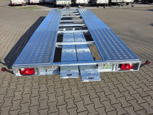 3,5to. Temared | Autotransporter 6,04x2,15m | CAR Deck Plus 6021/3S 3,5T Rampenschacht