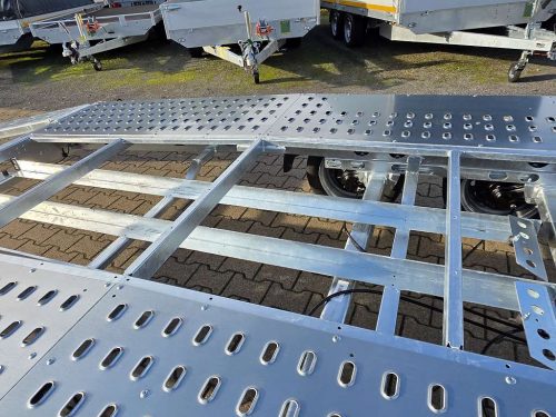 2,7to. Temared | Autotransporter 4,53x2,15m | CAR Deck Plus 4521/2 2.7T Standschienen