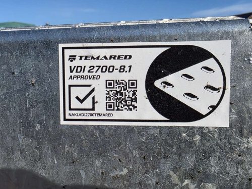 3,0to. Temared | Autotransporter 5,53x2,15m | CAR Deck Plus 5521/2 3T VDI Siegel