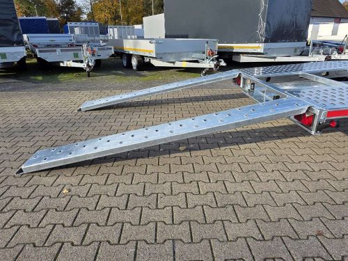 2,7to. Temared | Autotransporter 4,53x2,15m | CAR Deck Plus 4521/2 2.7T Rampen