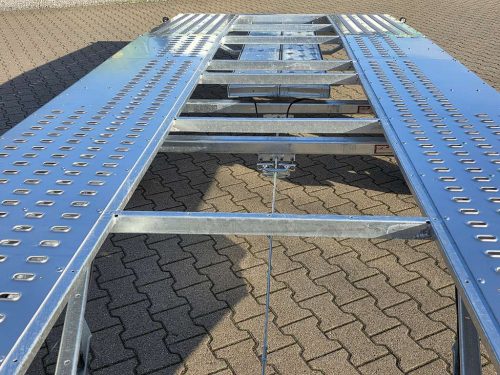 3,5to. Temared | Autotransporter 6,04x2,15m | CAR Deck Plus 6021/3S 3,5T Standschienen Mitte offen