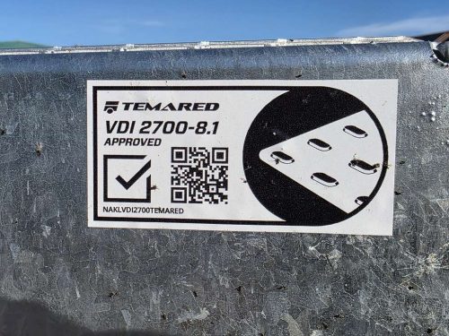 3,5to. Temared | Autotransporter 6,04x2,15m | CAR Deck Plus 6021/3S 3,5T VDI Siegel