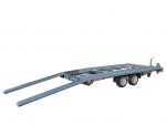 2,7to. Temared | Autotransporter 4,53x2,15m | CAR Deck Plus 4521/2 2.7T Rampen hinten schräg