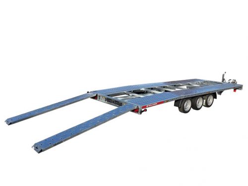 3,5to. Temared | Autotransporter 6,04x2,15m | CAR Deck Plus 6021/3S 3,5 heck schräg mit Rampen