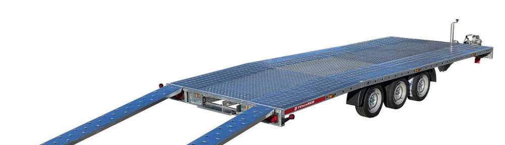 3,5to. Temared | Autotransporter 6,04x2,15m | CAR Deck Plus 6021/3S 3,5T Heck Rampen