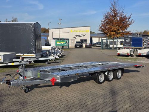 3,5to. Temared | Autotransporter 6,04x2,15m | CAR Deck Plus 6021/3S 3,5T Front schräg