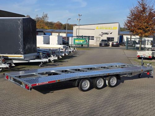 3,5to. Temared | Autotransporter 6,04x2,15m | CAR Deck Plus 6021/3S 3,5T Seite schräg