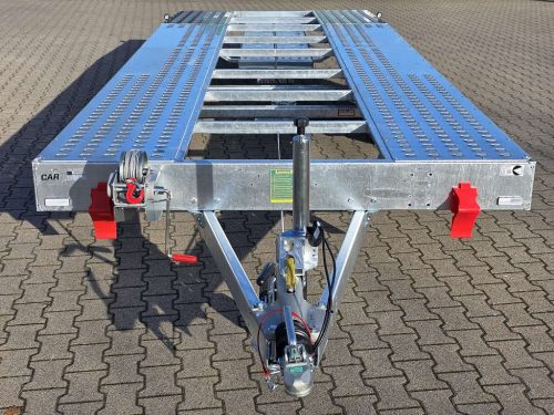 3,5to. Temared | Autotransporter 6,04x2,15m | CAR Deck Plus 6021/3S 3,5T Front Mitte Offen