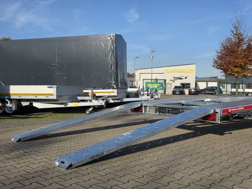 3,5to. Temared | Autotransporter 6,04x2,15m | CAR Deck Plus 6021/3S 3,5T  Heck mit Rampen