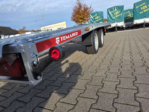 2,7to. Temared | Autotransporter 4,53x2,15m | CAR Deck Plus 4521/2 2.7T Seitenansicht Holm