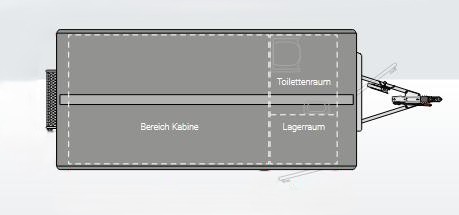 WC Einheit für Anssems Bauwagen Grundriss