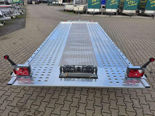 3,0to. Temared Autotransporter | Ladefläche 5,00x2,07m mittig ALUBODEN | CARKEEPER 4820 S 3T / kippbar Ladeflächen Hinten