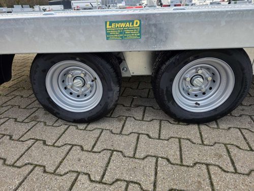 3,0to. Temared Autotransporter | Ladefläche 5,00x2,07m mittig ALUBODEN | CARKEEPER 4820 S 3T / kippbar Achsen