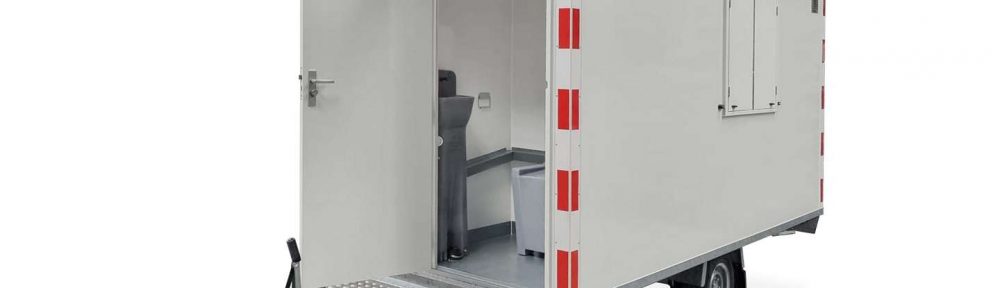 Anssems Bauwagen Toilette WC Anhänger Lehwald Marl Verkauf