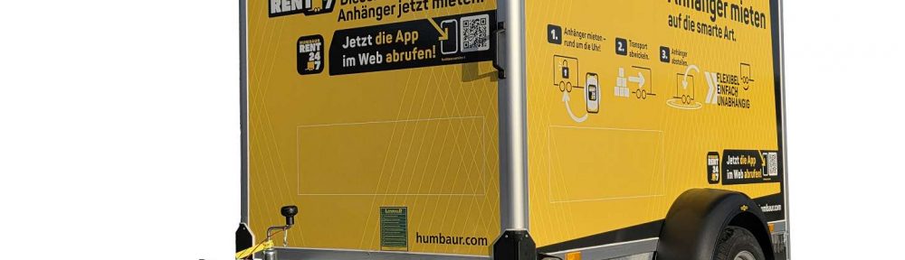 1,3to. Humbaur Kofferanhänger | Kasteninnenmaße 2,51x1,32x1,52m | Typ: HK132513-15P Sonderedition