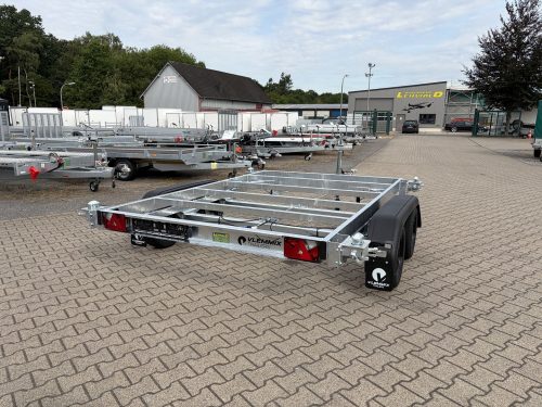 2,7to. Vlemmix Container Anhänger | Aufbaumaße 3,00mx2,44m | 10FT Container Trailer