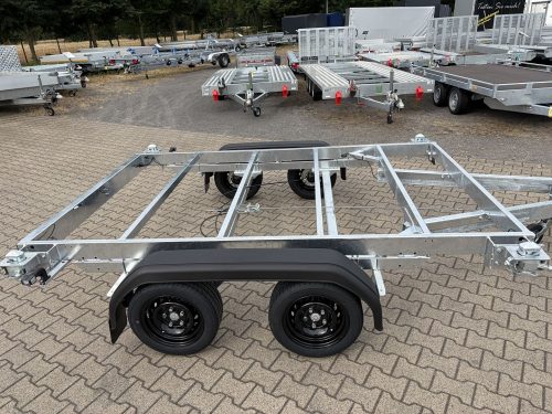 2,7to. Vlemmix Container Anhänger | Aufbaumaße 3,00mx2,44m | 10FT Container Trailer